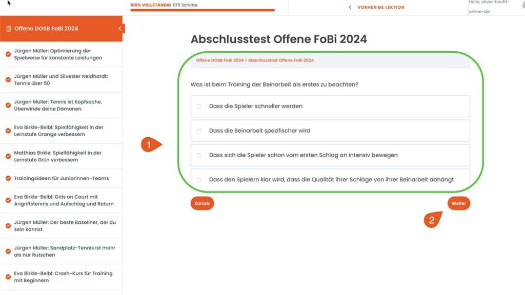 Fragen beantworten